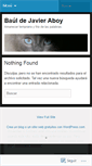 Mobile Screenshot of javieraboy.wordpress.com