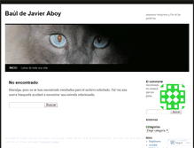 Tablet Screenshot of javieraboy.wordpress.com