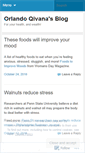 Mobile Screenshot of orlandoqivana.wordpress.com