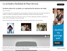 Tablet Screenshot of ppancona.wordpress.com