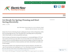 Tablet Screenshot of electricnow.wordpress.com