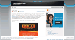 Desktop Screenshot of gustavobadke.wordpress.com