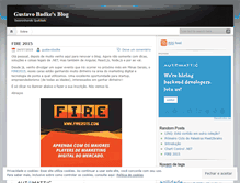 Tablet Screenshot of gustavobadke.wordpress.com