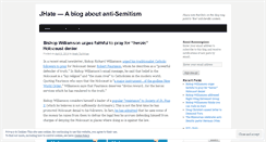Desktop Screenshot of jhate.wordpress.com