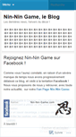 Mobile Screenshot of ninningame.wordpress.com