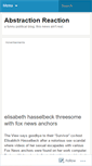 Mobile Screenshot of abstractionreaction.wordpress.com