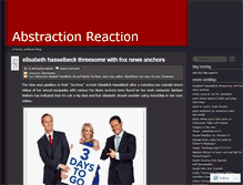 Tablet Screenshot of abstractionreaction.wordpress.com