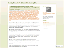 Tablet Screenshot of citizenmarketing.wordpress.com