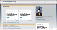 Desktop Screenshot of beausergent.wordpress.com
