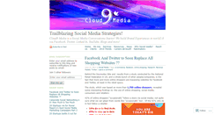 Desktop Screenshot of cloud9media.wordpress.com