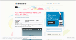 Desktop Screenshot of filexcusur.wordpress.com