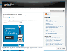 Tablet Screenshot of charicevideos.wordpress.com