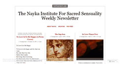 Desktop Screenshot of naykatantra.wordpress.com