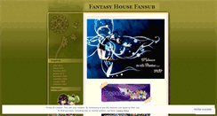 Desktop Screenshot of fantasyfansub.wordpress.com