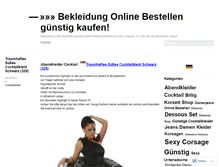 Tablet Screenshot of bekleidungonlinebestellen.wordpress.com