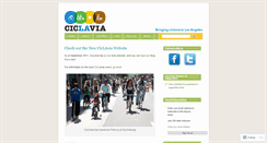 Desktop Screenshot of ciclavia.wordpress.com
