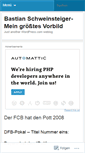Mobile Screenshot of bastianschweinsteiger.wordpress.com