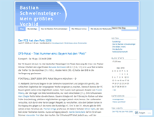 Tablet Screenshot of bastianschweinsteiger.wordpress.com