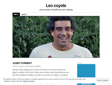 Tablet Screenshot of leocoyote.wordpress.com