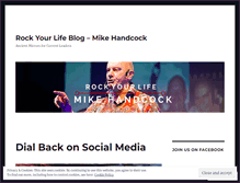 Tablet Screenshot of mikehandcock.wordpress.com