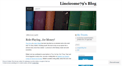 Desktop Screenshot of lincicome79.wordpress.com