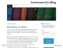 Tablet Screenshot of lincicome79.wordpress.com