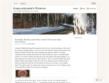 Tablet Screenshot of garlandfarm.wordpress.com