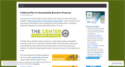 Desktop Screenshot of greeneducationfoundation.wordpress.com