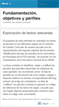 Mobile Screenshot of comisionuno.wordpress.com