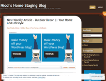 Tablet Screenshot of nicciparrishblog.wordpress.com