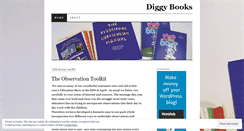 Desktop Screenshot of diggybooks.wordpress.com