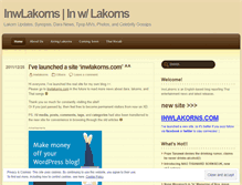 Tablet Screenshot of inwlakorns.wordpress.com