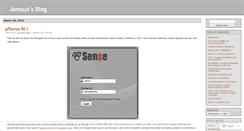 Desktop Screenshot of jamsux.wordpress.com