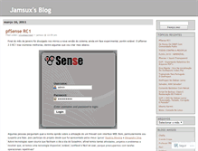 Tablet Screenshot of jamsux.wordpress.com
