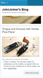 Mobile Screenshot of johnjoiner.wordpress.com