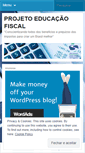 Mobile Screenshot of edufiscal.wordpress.com