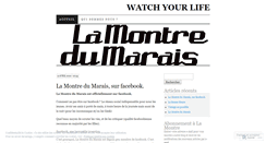 Desktop Screenshot of lamontredumarais.wordpress.com