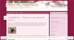 Desktop Screenshot of perrosconsuficha.wordpress.com