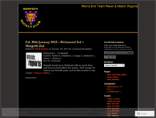 Tablet Screenshot of menssecondscaptain.wordpress.com