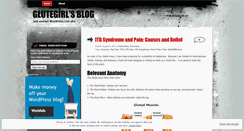 Desktop Screenshot of glutegirl.wordpress.com