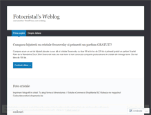 Tablet Screenshot of fotocristal.wordpress.com
