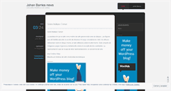Desktop Screenshot of johanbarrios.wordpress.com