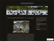 Tablet Screenshot of animaladventures.wordpress.com