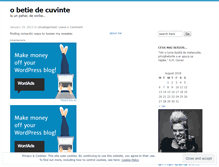 Tablet Screenshot of obetiedecuvinte.wordpress.com