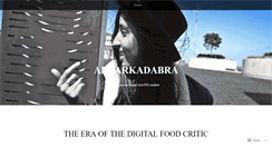 Desktop Screenshot of abrarkadabra.wordpress.com