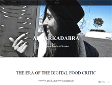Tablet Screenshot of abrarkadabra.wordpress.com