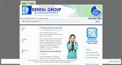 Desktop Screenshot of lasvegasdentist.wordpress.com