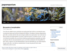 Tablet Screenshot of jaqsemporium.wordpress.com