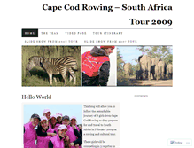 Tablet Screenshot of ccrsouthafrica.wordpress.com
