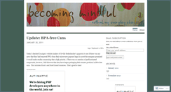 Desktop Screenshot of becomingmindful.wordpress.com